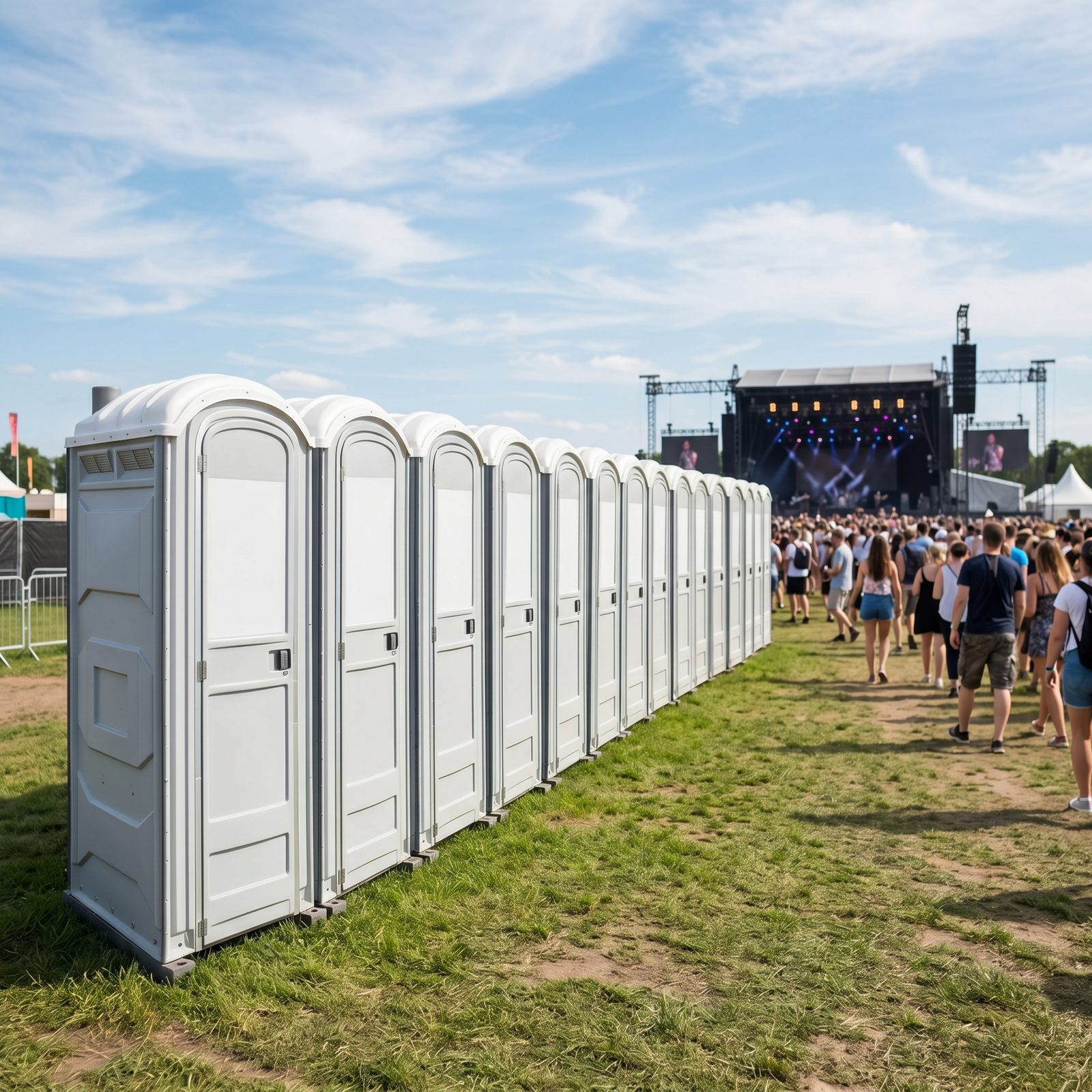 Event porta potty rental
